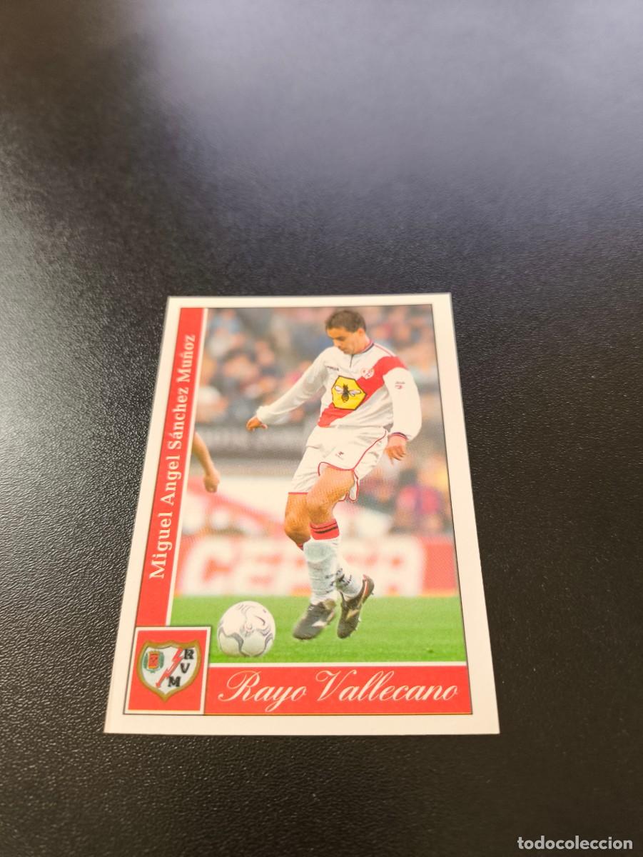 Cromos de F&uacute;tbol: 291 Michel RAYO VALLECANO MUNDICROMO FICHAS LIGA 2001 2002 01 02 NO PANINI ESTE