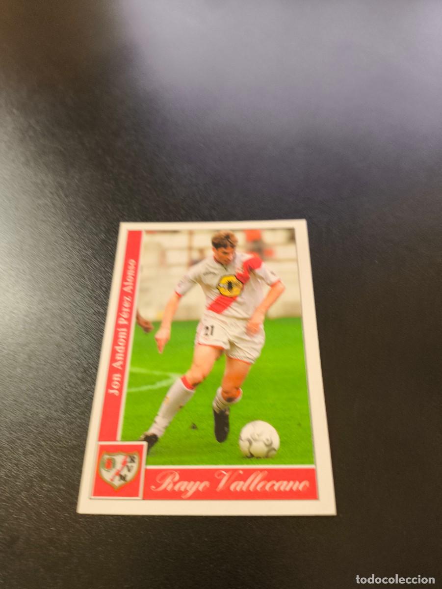 Cromos de F&uacute;tbol: 293 Bolo RAYO VALLECANO MUNDICROMO FICHAS LIGA 2001 2002 01 02 NO PANINI ESTE