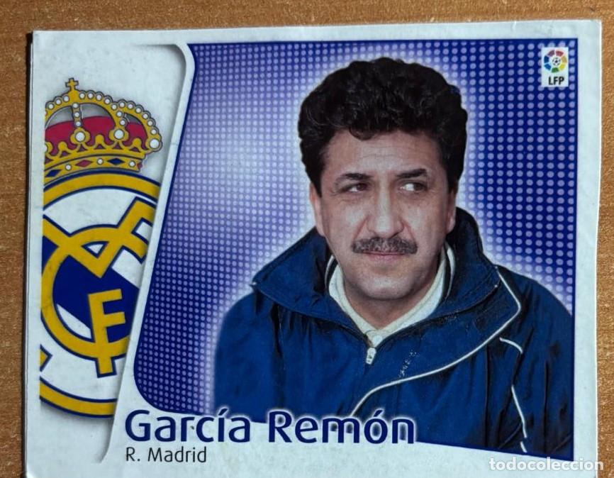 Cromos de F&uacute;tbol: EDICIONES ESTE 2004-2005 04 05 GARCIA REMON (REAL MADRID) COLOCA RECORTADO LEER