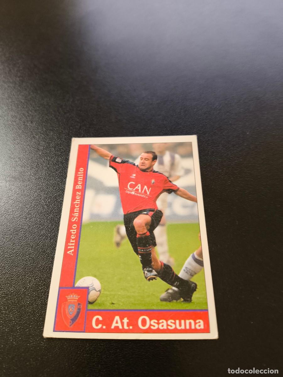 Cromos de F&uacute;tbol: 304 Alfredo OSASUNA MUNDICROMO FICHAS LIGA 2001 2002 01 02 NO PANINI ESTE