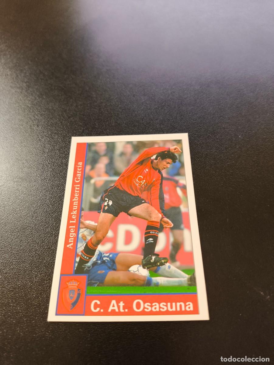 Cromos de F&uacute;tbol: 305 Lekumberri OSASUNA MUNDICROMO FICHAS LIGA 2001 2002 01 02 NO PANINI ESTE