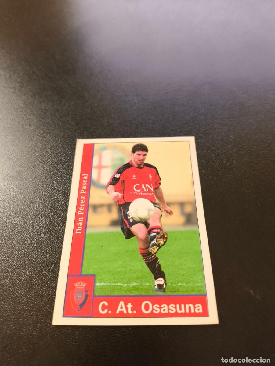 Cromos de F&uacute;tbol: 306 Iban P&eacute;rez OSASUNA MUNDICROMO FICHAS LIGA 2001 2002 01 02 NO PANINI ESTE