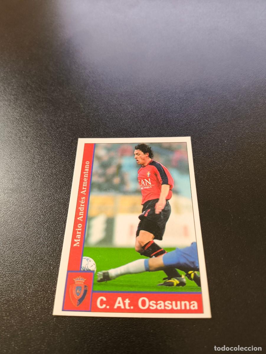 Cartes &agrave; collectionner de Football: 311 ARMENTANO ERROR OSASUNA MUNDICROMO FICHAS LIGA 2001 2002 01 02 NO PANINI ESTE