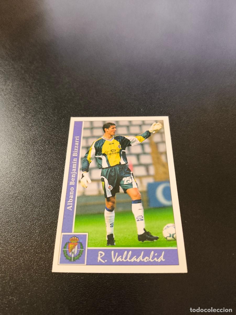 Cromos de F&uacute;tbol: 318 Bizarri REAL VALLADOLID MUNDICROMO FICHAS LIGA 2001 2002 01 02 NO PANINI ESTE