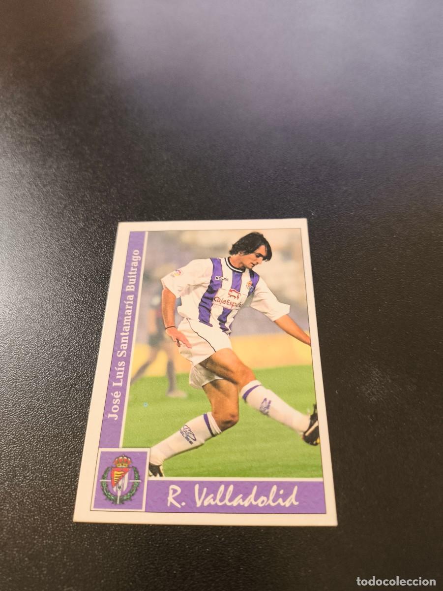 Cromos de F&uacute;tbol: 321 Santamaria REAL VALLADOLID MUNDICROMO FICHAS LIGA 2001 2002 01 02 NO PANINI ESTE