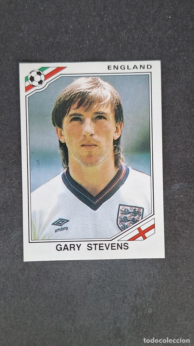 Cromos de F&uacute;tbol: L3 GARY STEVENS SELECCION INGLATERRA 403 MUNDIAL MEXICO 86 PANINI NUNCA PEGADO SIN PEGAR