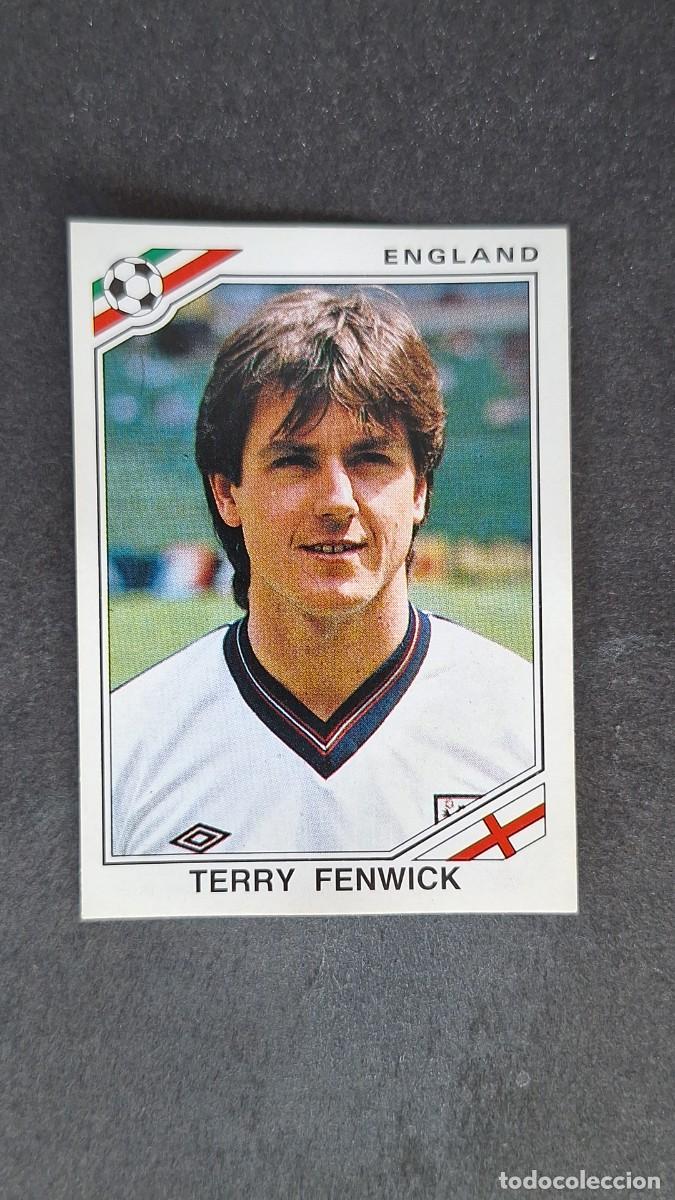 Fu&szlig;ball-Sticker: L3 TERRY FENWICK SELECCION INGLATERRA 406 MUNDIAL MEXICO 86 PANINI NUNCA PEGADO SIN PEGAR