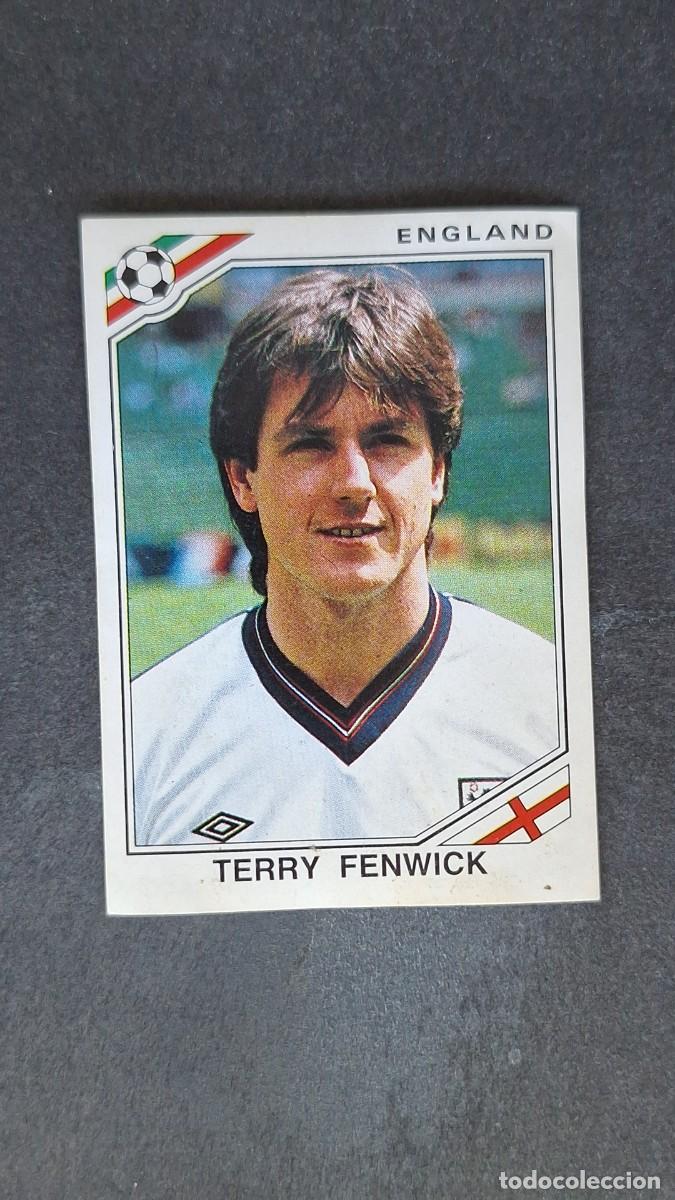 Football Stickers: L3 TERRY FENWICK SELECCION INGLATERRA 406 MUNDIAL MEXICO 86 PANINI NUNCA PEGADO SIN PEGAR