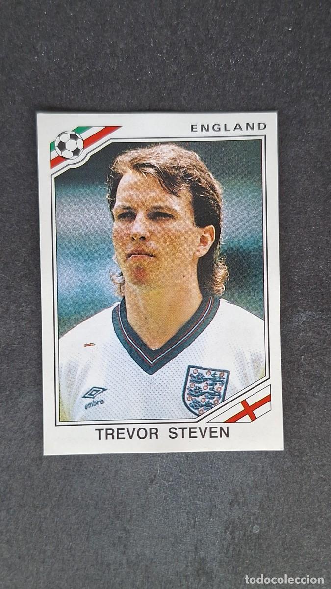 Football Stickers: L3 TREVOR STEVEN SELECCION INGLATERRA 408 MUNDIAL MEXICO 86 PANINI NUNCA PEGADO SIN PEGAR