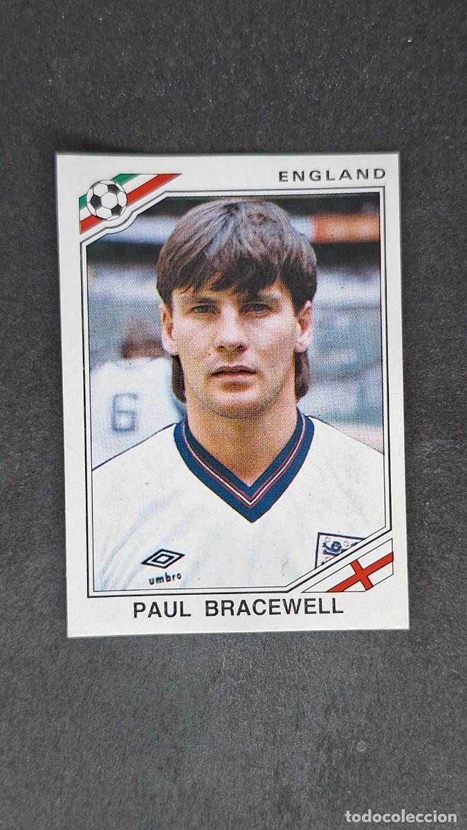 Football Stickers: L3 PAUL BRACEWELL SELECCION INGLATERRA 409 MUNDIAL MEXICO 86 PANINI NUNCA PEGADO SIN PEGAR