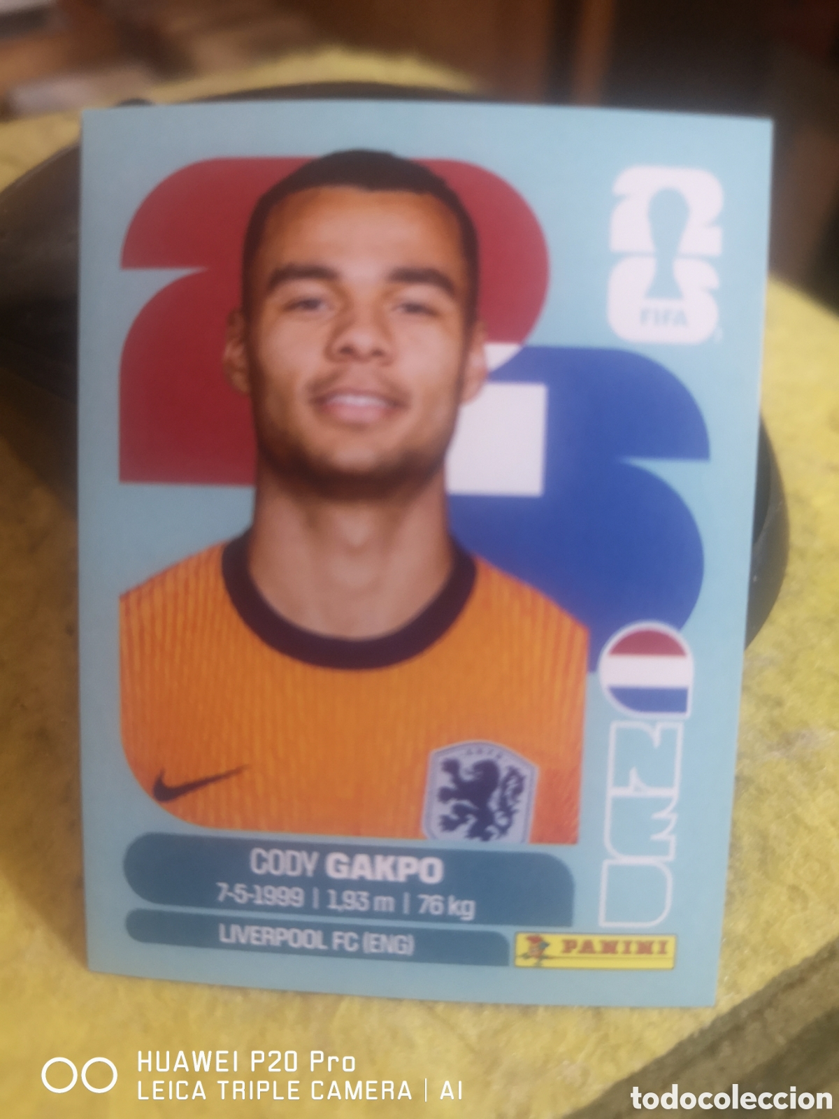 Football Stickers: FIFA WORLD CUP MUNDIAL 2026 CODY GAKPO - NED 20