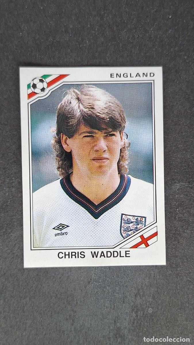 Football Stickers: L3 CHRIS WADDLE SELECCION INGLATERRA 416 MUNDIAL MEXICO 86 PANINI NUNCA PEGADO SIN PEGAR