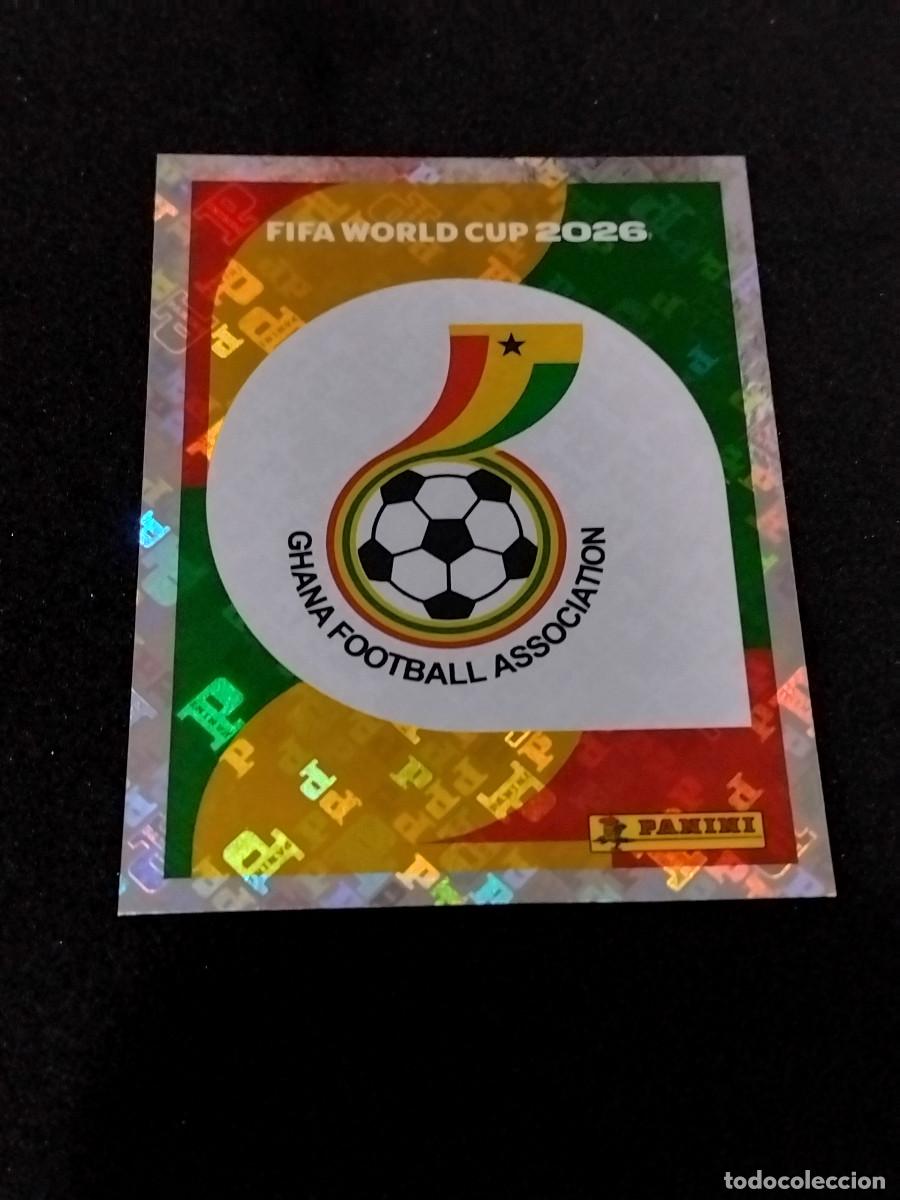 Football Stickers: ESCUDO DE GHAHA GHA 1 - PANINI FIFA WORLD CUP 2026 - MUNDIAL 2026 STICKER WORLD CUP 26