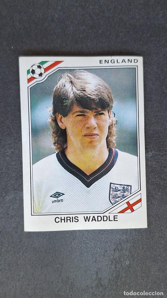 Cromos de F&uacute;tbol: L3 CHRIS WADDLE SELECCION INGLATERRA 416 MUNDIAL MEXICO 86 PANINI NUNCA PEGADO SIN PEGAR