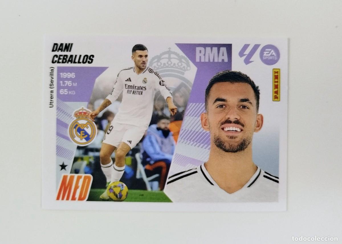 Cromos de F&uacute;tbol: Dani Ceballos 13 SIN PEGAR NUNCA PEGADO Real Madrid Liga Ediciones Este 25 26 / 2025 2026