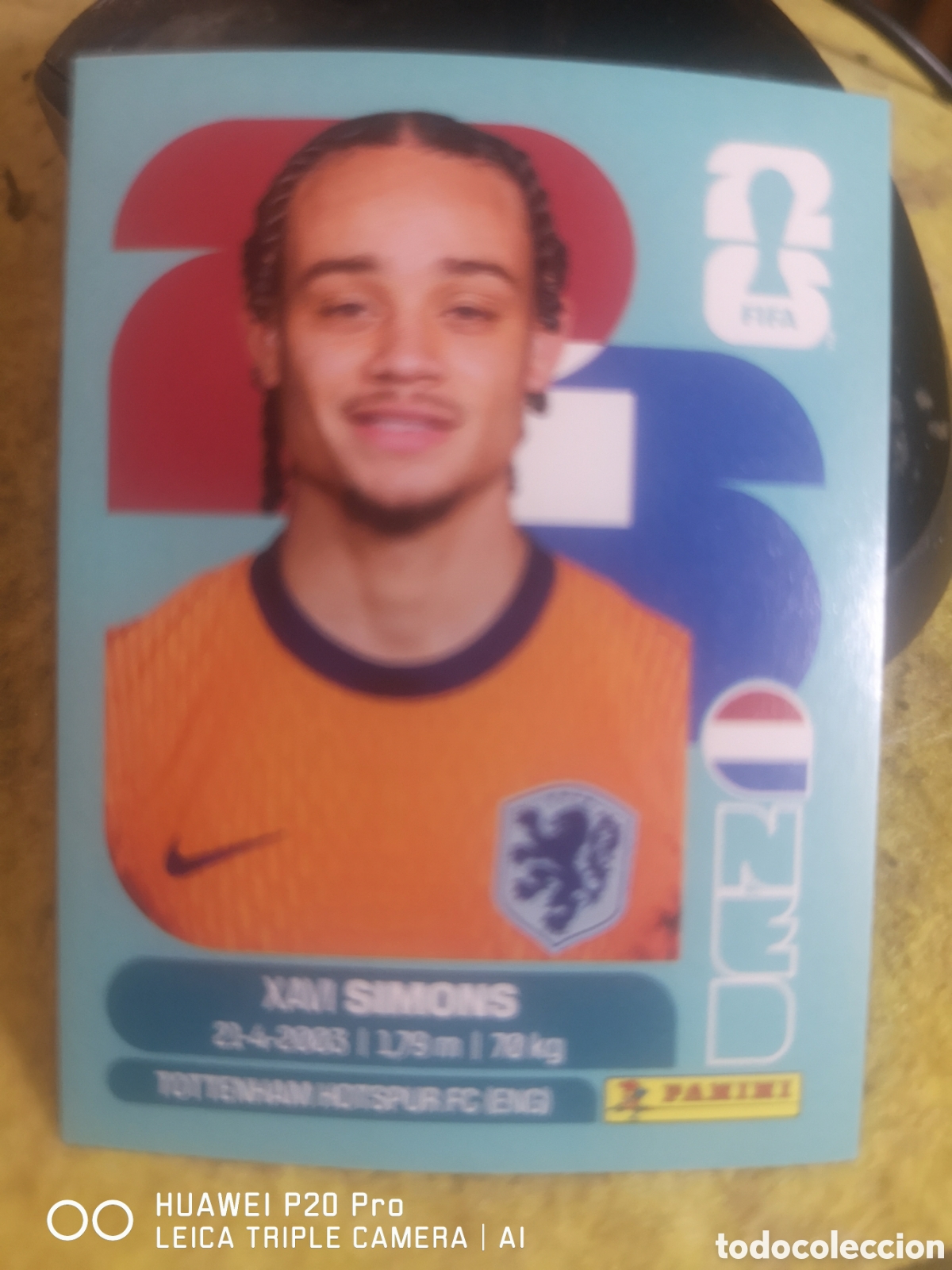 Cromos de F&uacute;tbol: FIFA WORLD CUP MUNDIAL 2026 XAVI SIMONS - NED 15