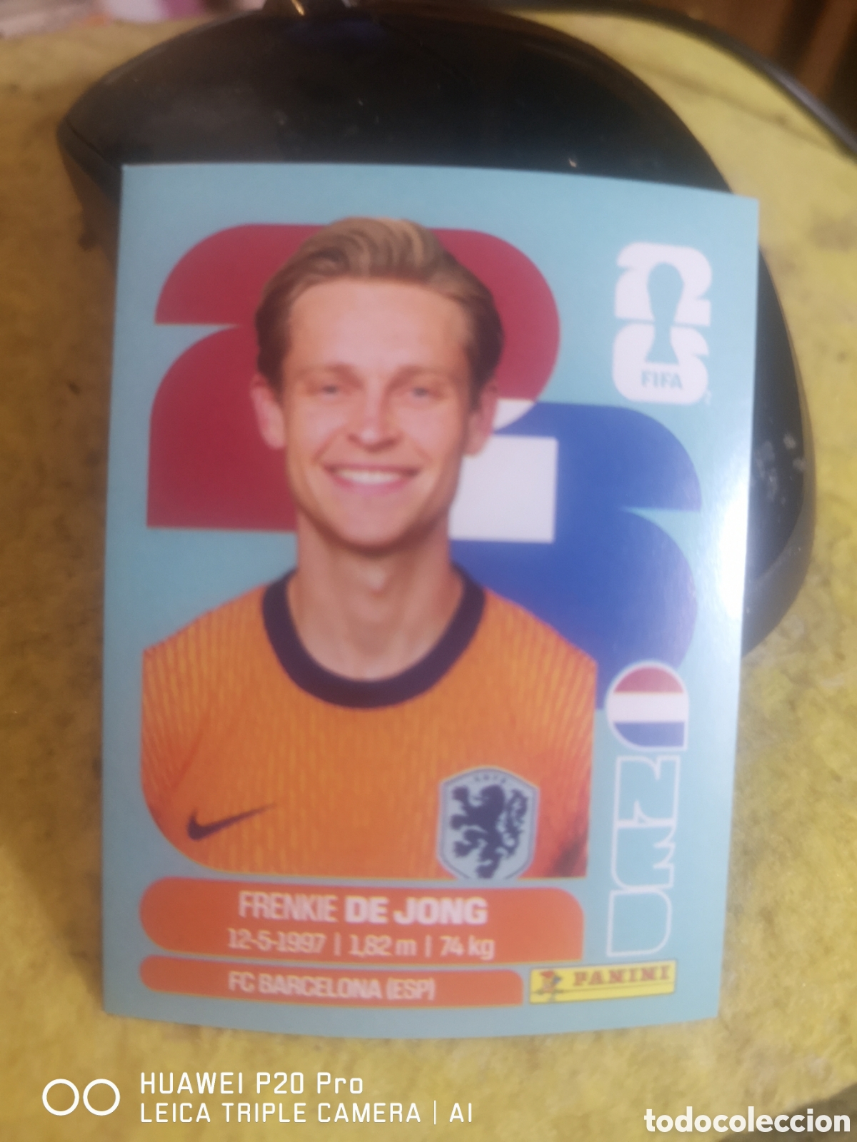 Cromos de F&uacute;tbol: FIFA WORLD CUP MUNDIAL 2026 FRENKIE de JONG - NED 14