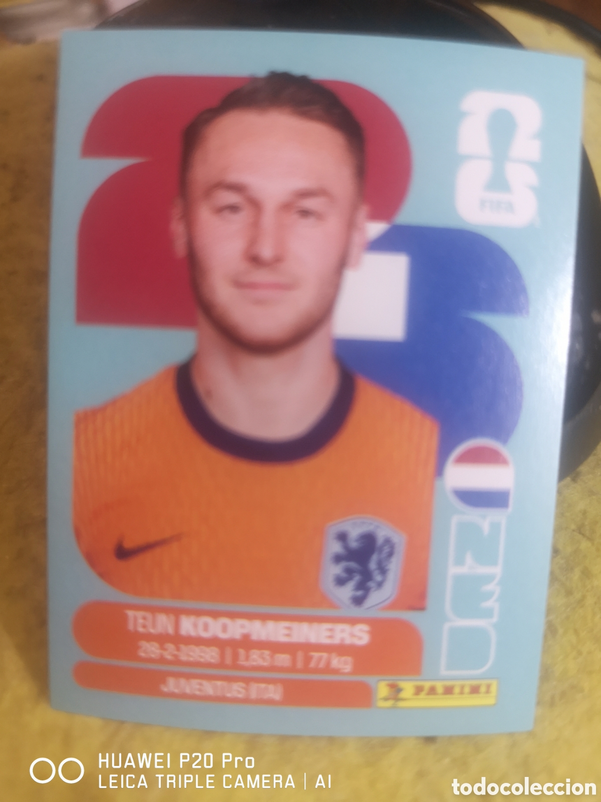 Cromos de F&uacute;tbol: FIFA WORLD CUP MUNDIAL 2026 TEUN KOOPMEINERS - NED 12