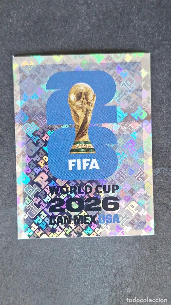Fu&szlig;ball-Sticker: L1 LOGO OFICIAL USA 8 MUNDIAL FIFA WORLD CUP 2026 PANINI NUNCA PEGADO SIN PEGAR