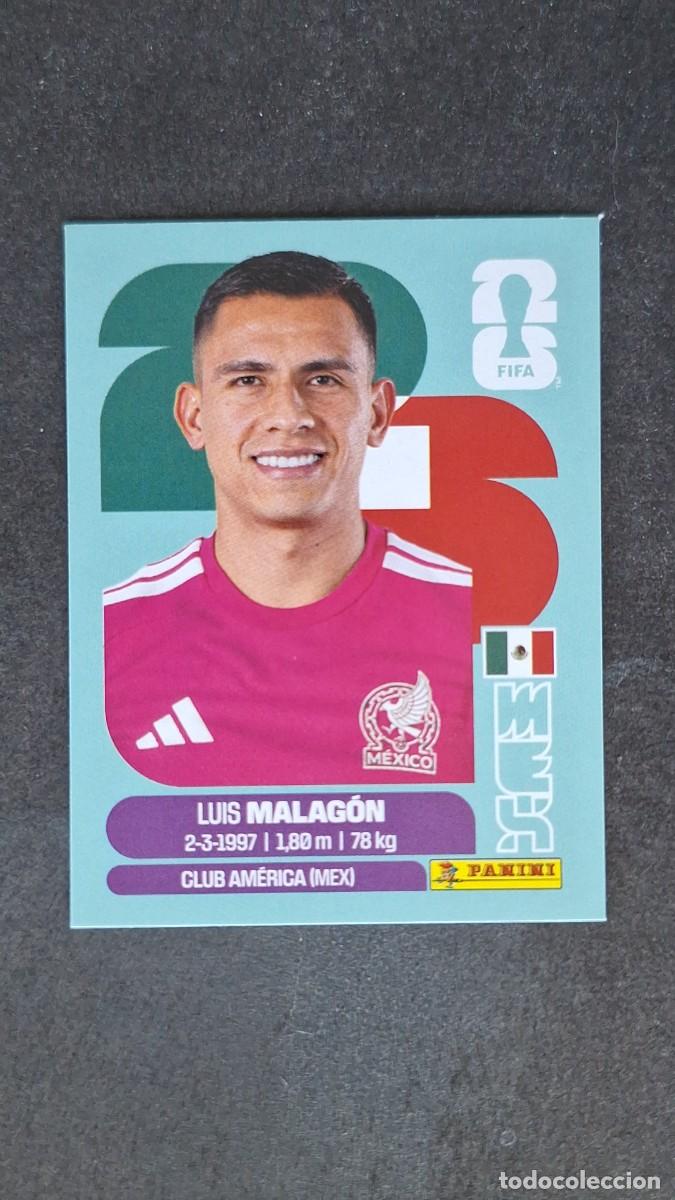 Cromos de F&uacute;tbol: L1 MALAGON SELECCION MEXICO 2 MUNDIAL FIFA WORLD CUP 2026 PANINI NUNCA PEGADO SIN PEGAR