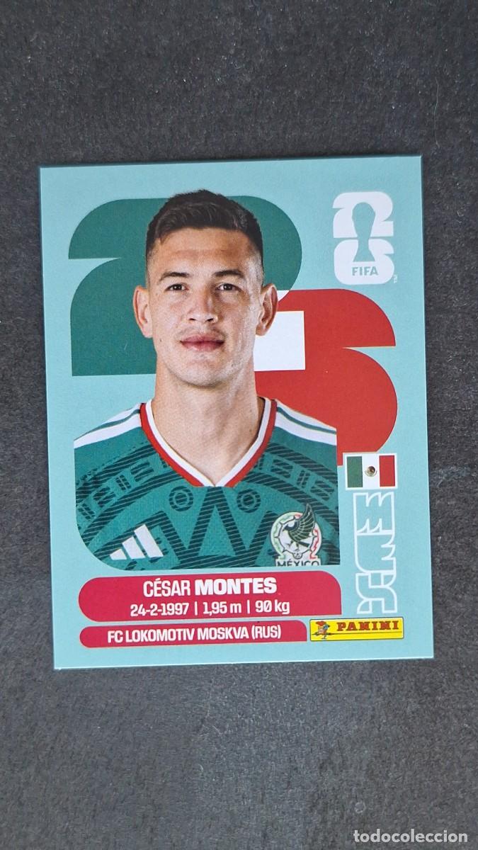 Cromos de F&uacute;tbol: L1 MONTES SELECCION MEXICO 5 MUNDIAL FIFA WORLD CUP 2026 PANINI NUNCA PEGADO SIN PEGAR
