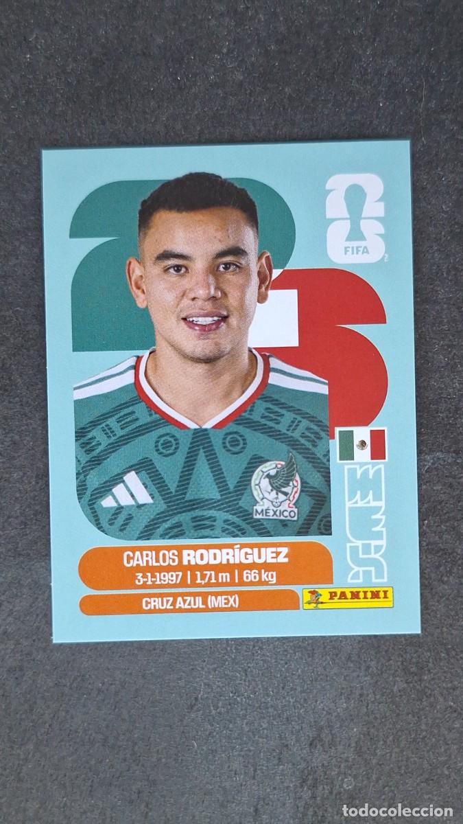 Cromos de F&uacute;tbol: L1 RODRIGUEZ SELECCION MEXICO 9 MUNDIAL FIFA WORLD CUP 2026 PANINI NUNCA PEGADO SIN PEGAR