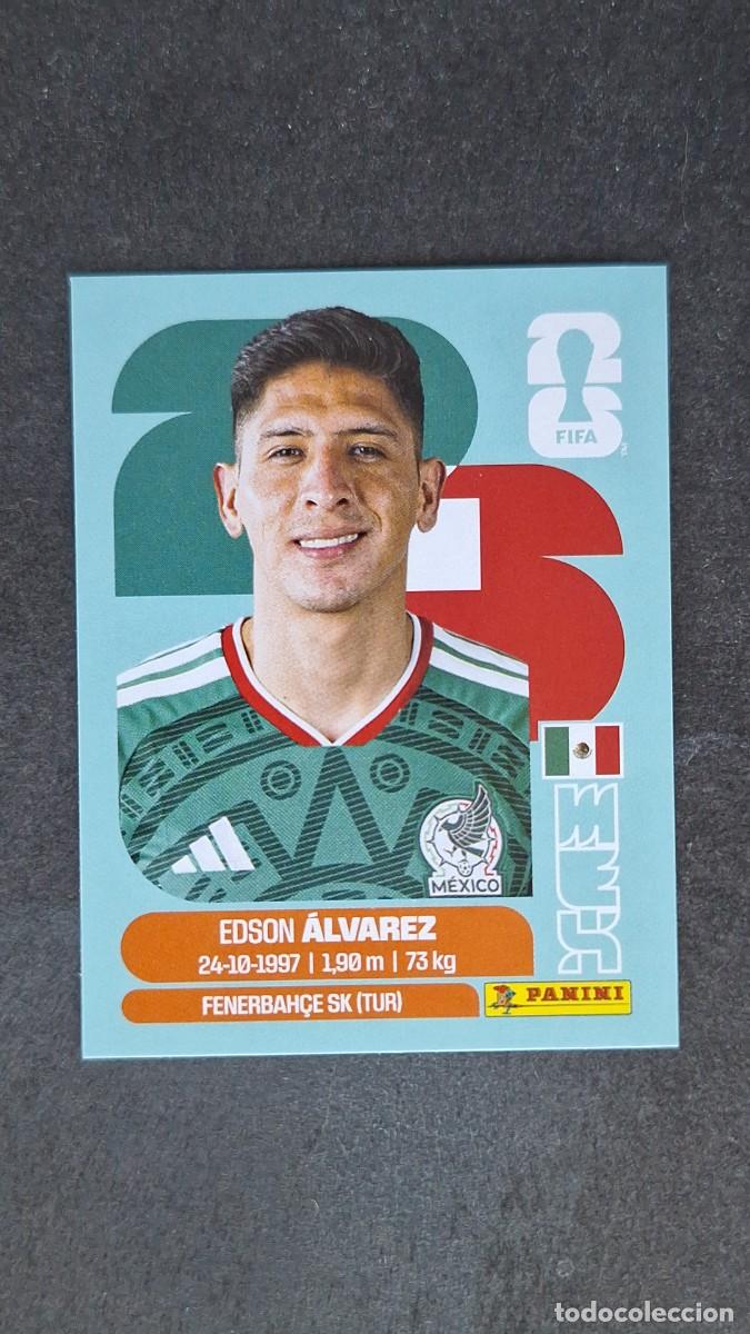 Cromos de F&uacute;tbol: L1 ALVAREZ SELECCION MEXICO 10 MUNDIAL FIFA WORLD CUP 2026 PANINI NUNCA PEGADO SIN PEGAR