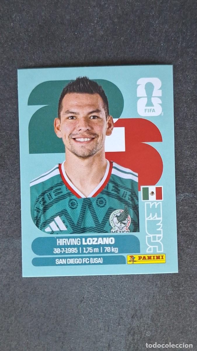 Cromos de F&uacute;tbol: L1 LOZANO SELECCION MEXICO 15 MUNDIAL FIFA WORLD CUP 2026 PANINI NUNCA PEGADO SIN PEGAR