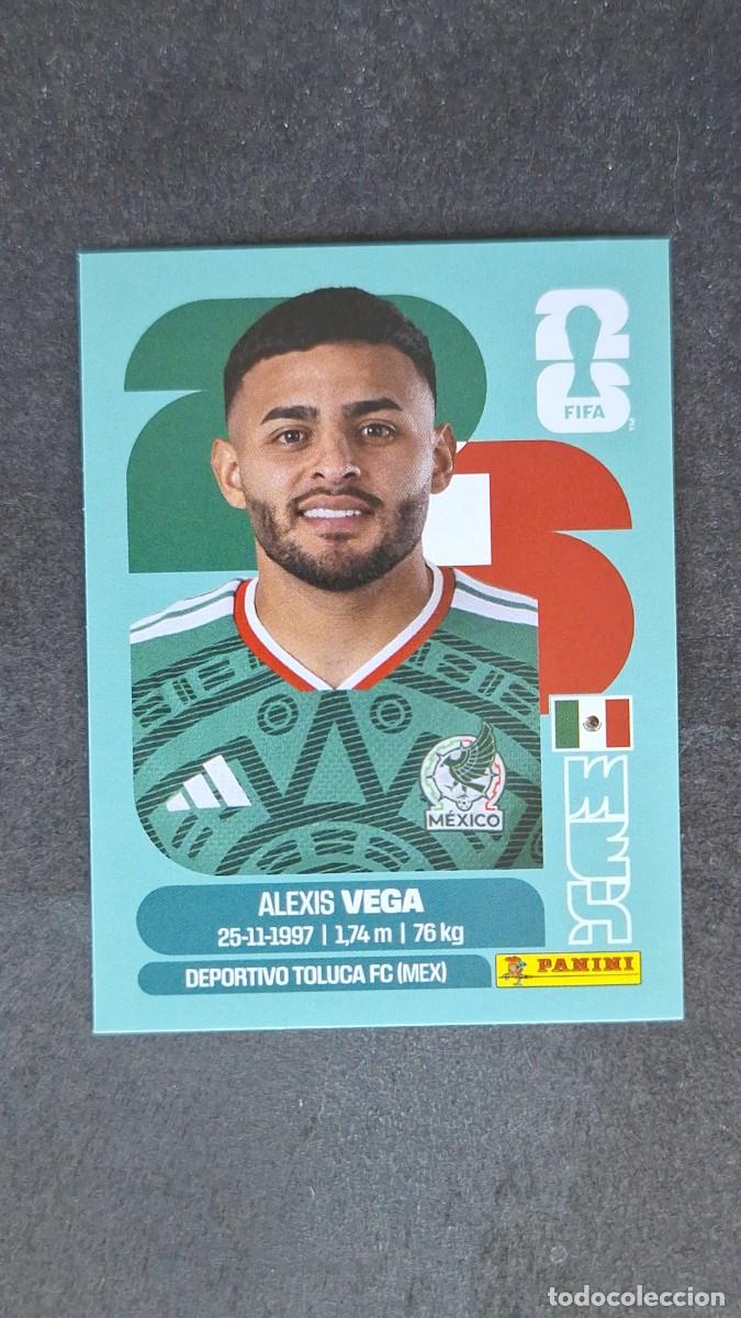 Cromos de F&uacute;tbol: L1 VEGA SELECCION MEXICO 18 MUNDIAL FIFA WORLD CUP 2026 PANINI NUNCA PEGADO SIN PEGAR