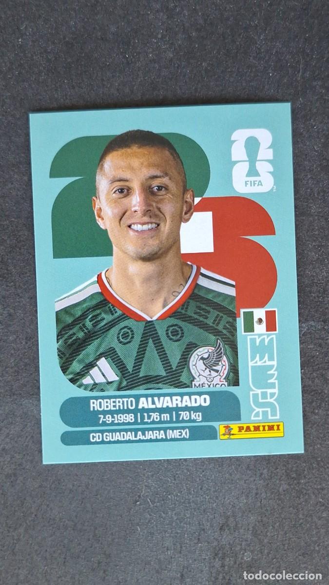 Cromos de F&uacute;tbol: L1 ALVARADO SELECCION MEXICO 19 MUNDIAL FIFA WORLD CUP 2026 PANINI NUNCA PEGADO SIN PEGAR