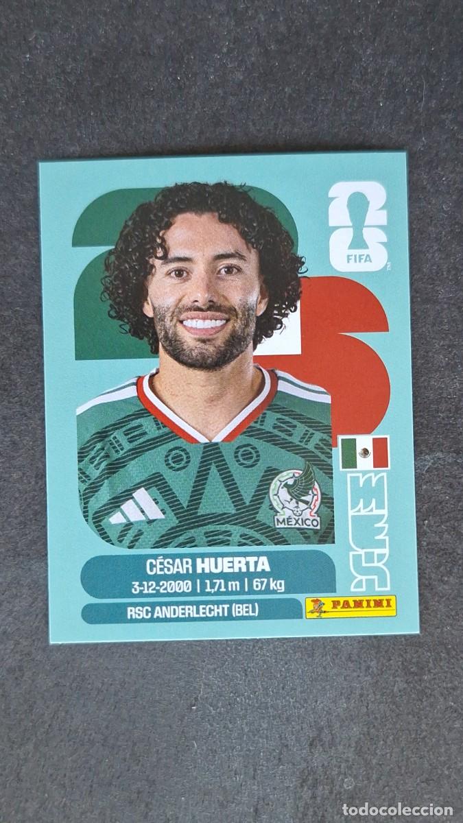 Cromos de F&uacute;tbol: L1 HUERTA SELECCION MEXICO 20 MUNDIAL FIFA WORLD CUP 2026 PANINI NUNCA PEGADO SIN PEGAR