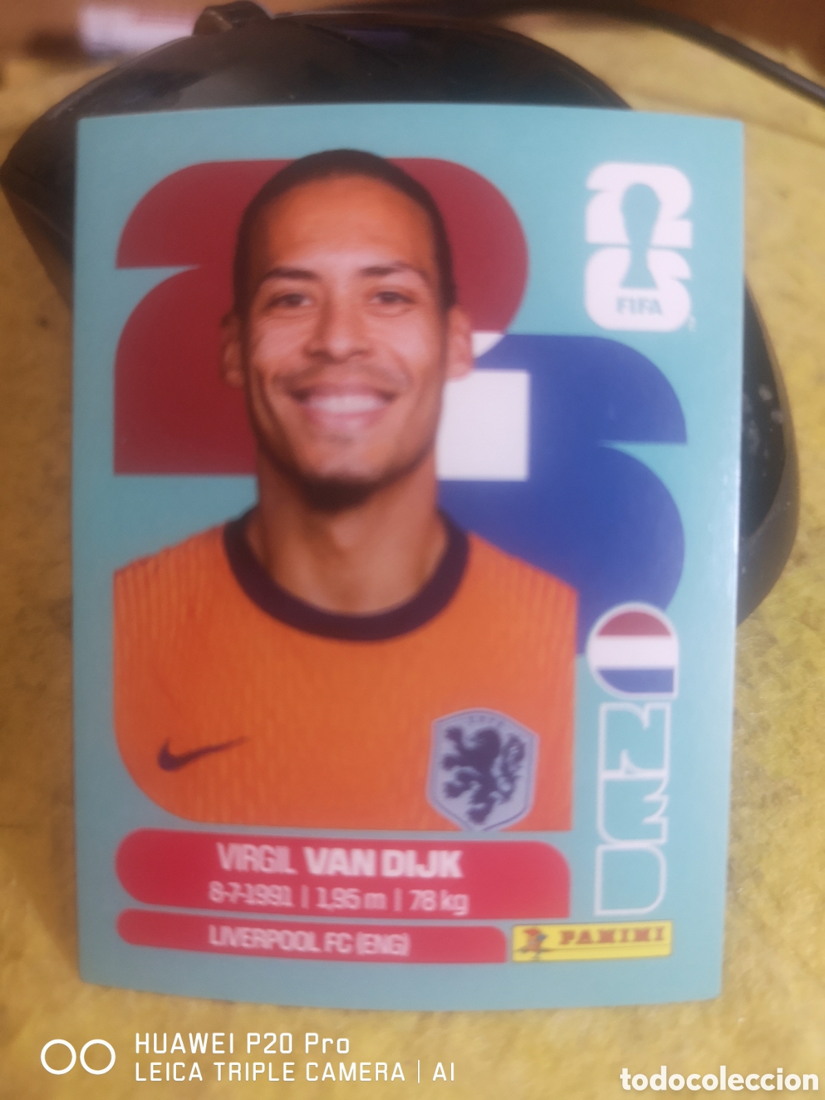 Cromos de F&uacute;tbol: FIFA WORLD CUP MUNDIAL 2026 VIRGIL VAN DIJK - NED 3
