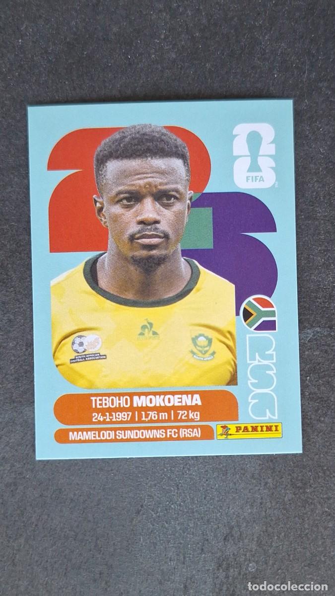 Cromos de F&uacute;tbol: L1 MOKOENA SELECCION SUDAFRICA 11 MUNDIAL FIFA WORLD CUP 2026 PANINI NUNCA PEGADO SIN PEGAR