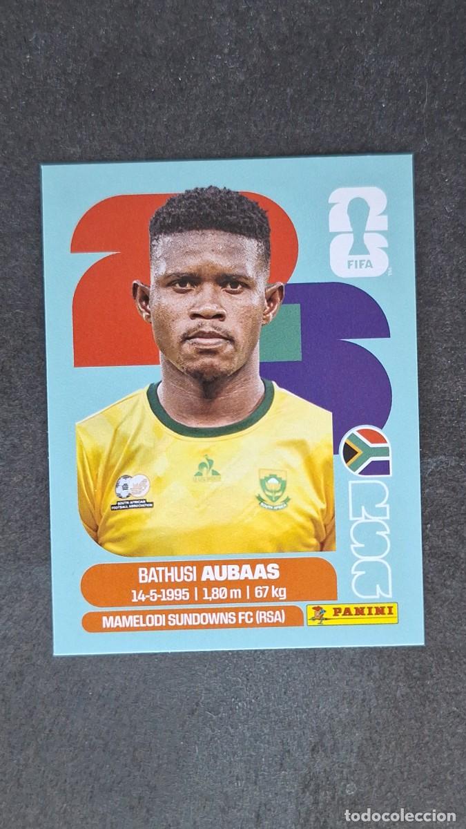 Cromos de F&uacute;tbol: L1 AUBAAS SELECCION SUDAFRICA 14 MUNDIAL FIFA WORLD CUP 2026 PANINI NUNCA PEGADO SIN PEGAR