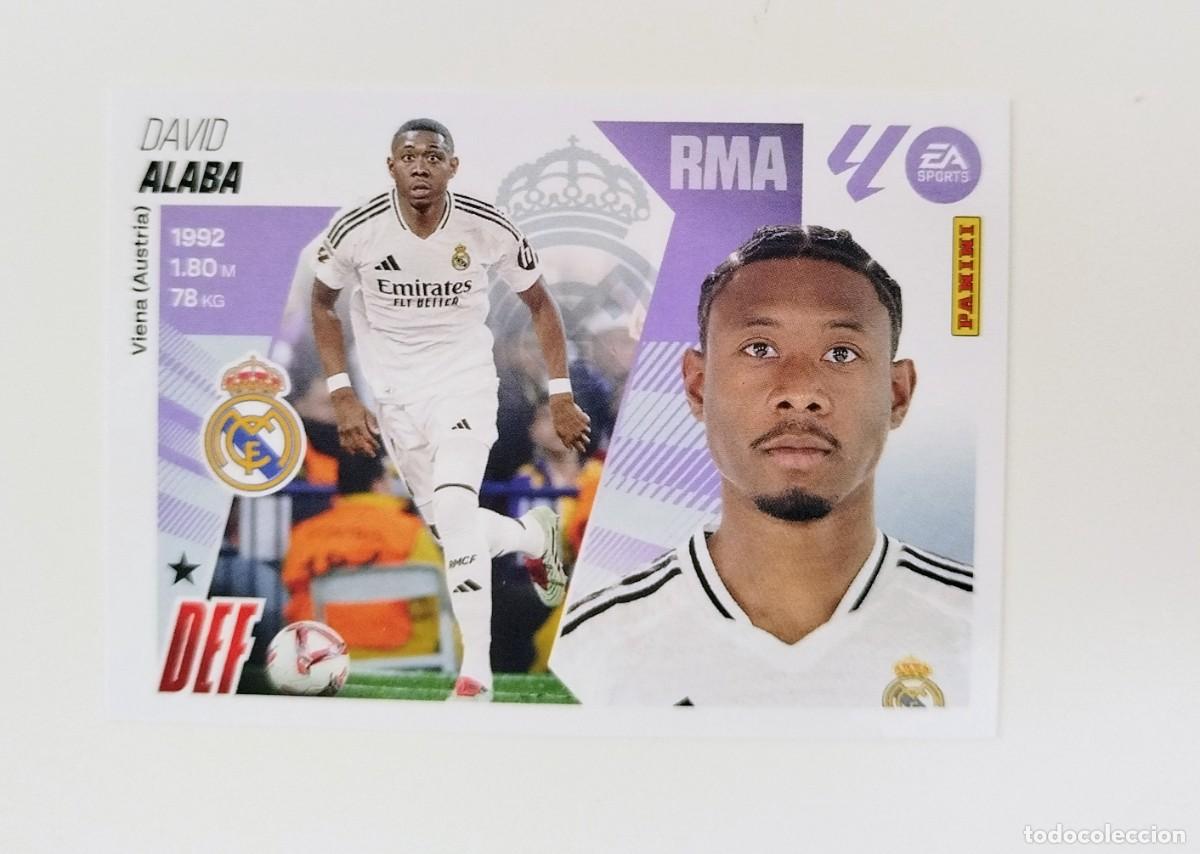 Cromos de F&uacute;tbol: Alaba 9 SIN PEGAR NUNCA PEGADO Real Madrid Liga Ediciones Este 25 26 / 2025 2026