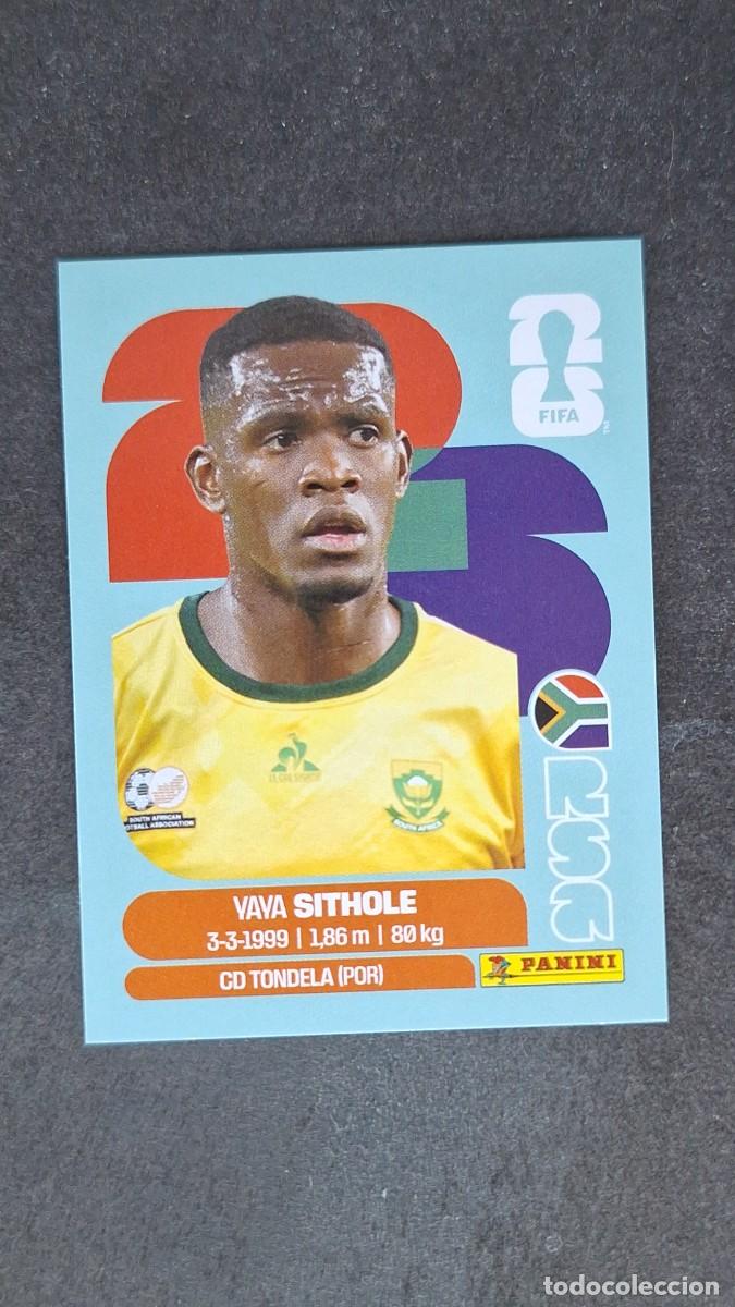 Cromos de F&uacute;tbol: L1 SITHOLE SELECCION SUDAFRICA 15 MUNDIAL FIFA WORLD CUP 2026 PANINI NUNCA PEGADO SIN PEGAR