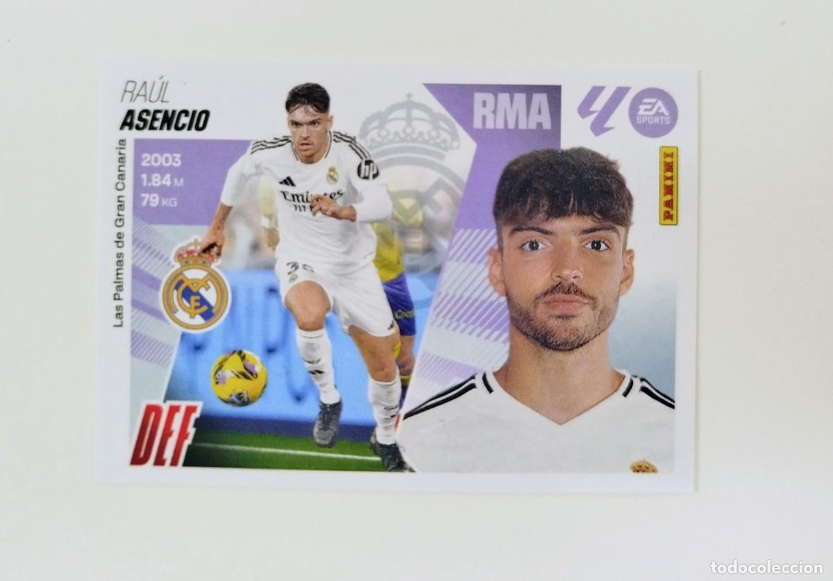 Football Stickers: Asencio 6 SIN PEGAR NUNCA PEGADO Real Madrid Liga Ediciones Este 25 26 / 2025 2026
