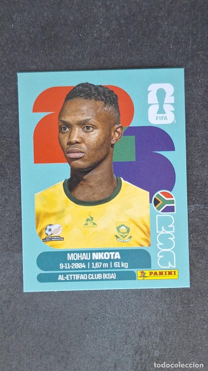 Football Stickers: L1 NKOTA SELECCION SUDAFRICA 19 MUNDIAL FIFA WORLD CUP 2026 PANINI NUNCA PEGADO SIN PEGAR