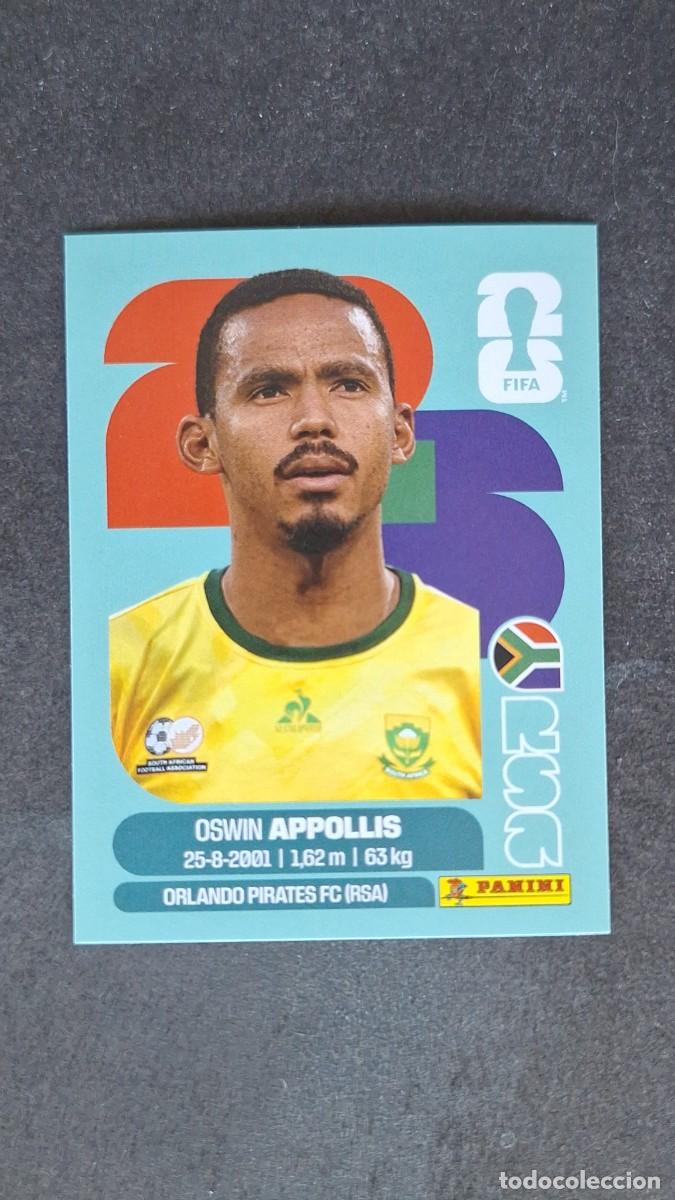 Football Stickers: L1 APPOLLIS SELECCION SUDAFRICA 20 MUNDIAL FIFA WORLD CUP 2026 PANINI NUNCA PEGADO SIN PEGAR