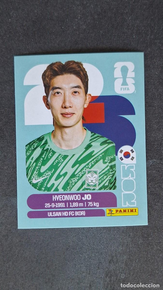 Football Stickers: L1 HYEONWOO JO SELECCION KOREA DEL SUR 2 MUNDIAL FIFA WORLD CUP 2026 PANINI NUNCA PEGADO SIN PEGAR