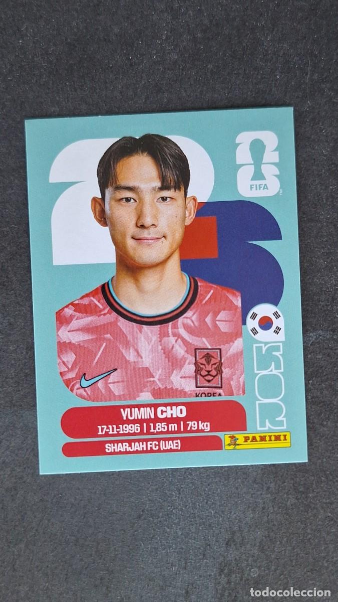 Cromos de Futebol: L1 YUMIN CHO SELECCION KOREA DEL SUR 5 MUNDIAL FIFA WORLD CUP 2026 PANINI NUNCA PEGADO SIN PEGAR