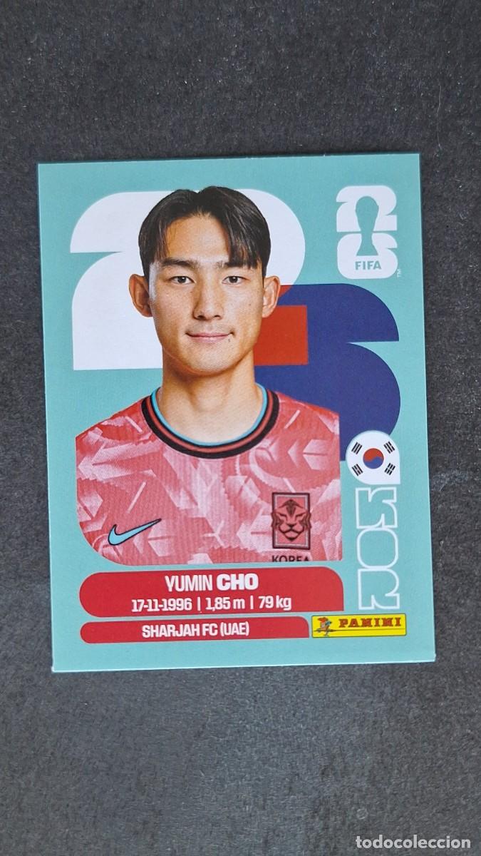 Cromos de Futebol: L1 YUMIN CHO SELECCION KOREA DEL SUR 5 MUNDIAL FIFA WORLD CUP 2026 PANINI NUNCA PEGADO SIN PEGAR