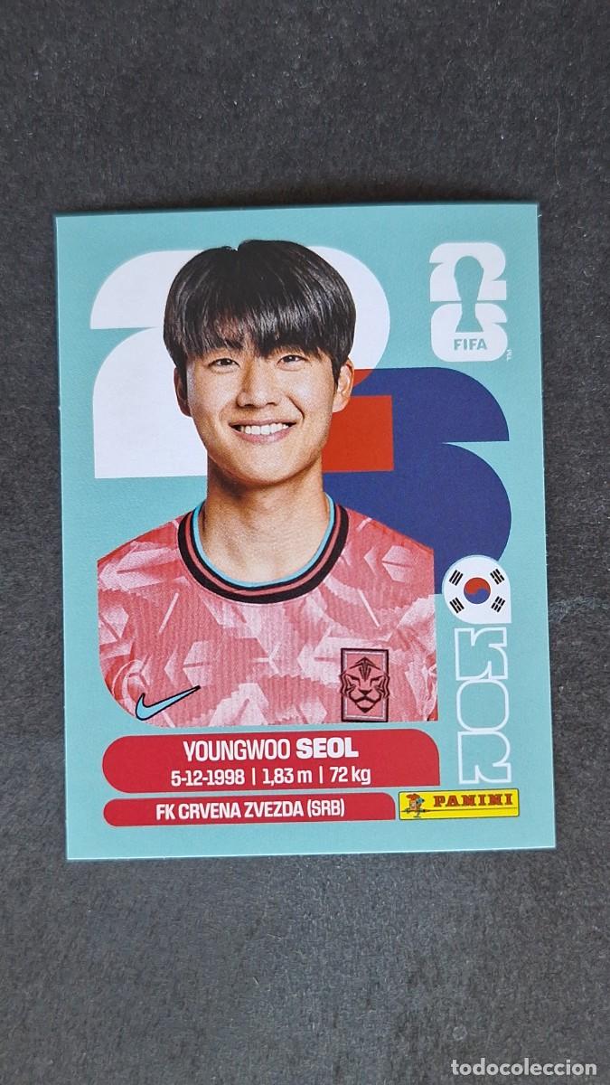 Cromos de Futebol: L1 YOUNGWOO SEOL SELECCION KOREA DEL SUR 6 MUNDIAL FIFA WORLD CUP 2026 PANINI NUNCA PEGADO SIN PEGAR