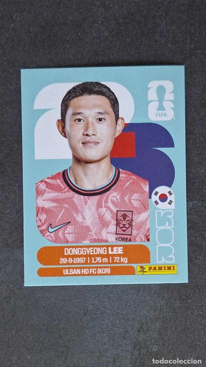 Cromos de F&uacute;tbol: L1 DONGGYEONG LEE SELECCION KOREA DEL SUR 16 MUNDIAL FIFA WORLD CUP 2026 PANINI NUNCA PEGADO