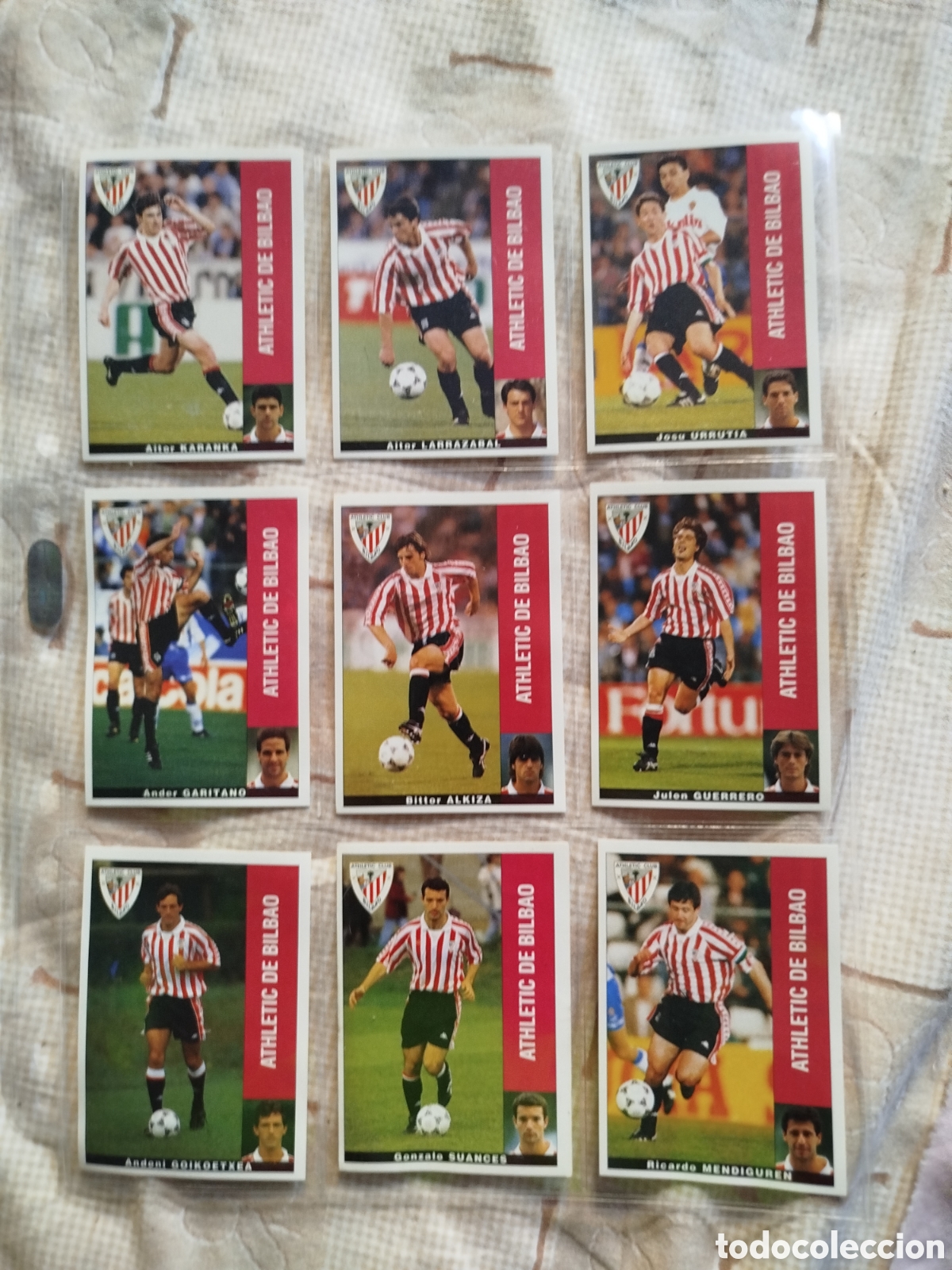 Cromos de F&uacute;tbol: RESERVADO ATHLETIC CLUB DE BILBAO