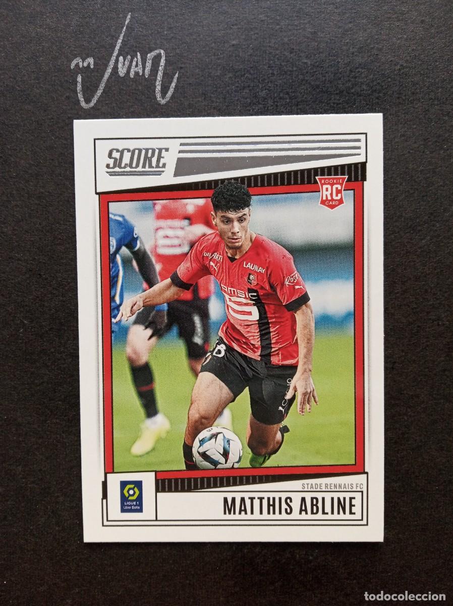 Cromos de F&uacute;tbol: N&ordm; 91 ROOKIE MATTHIS ABLINE STADE RENNAIS ⚽ PANINI &reg; SCORE LIGUE 1 FRANCIA 2022 2023 22 23 NUEVO