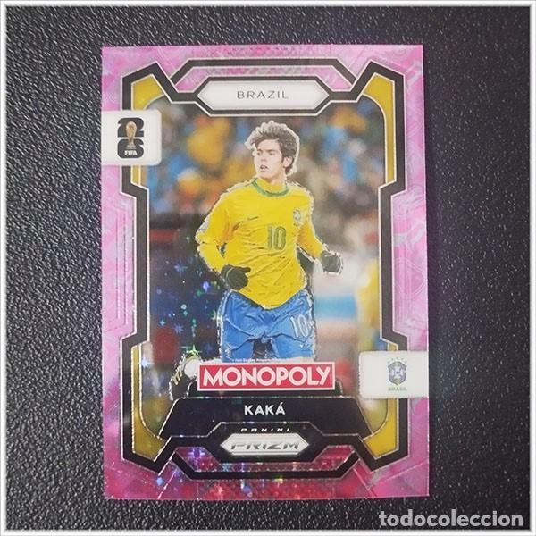 Cromos de F&uacute;tbol: FIFA WORLD CUP 2026 PANINI PRIZM MONOPOLY KAKA 19 MORADO PURPLE BRASIL COLECCI&Oacute;N ALBUM MUNDIAL