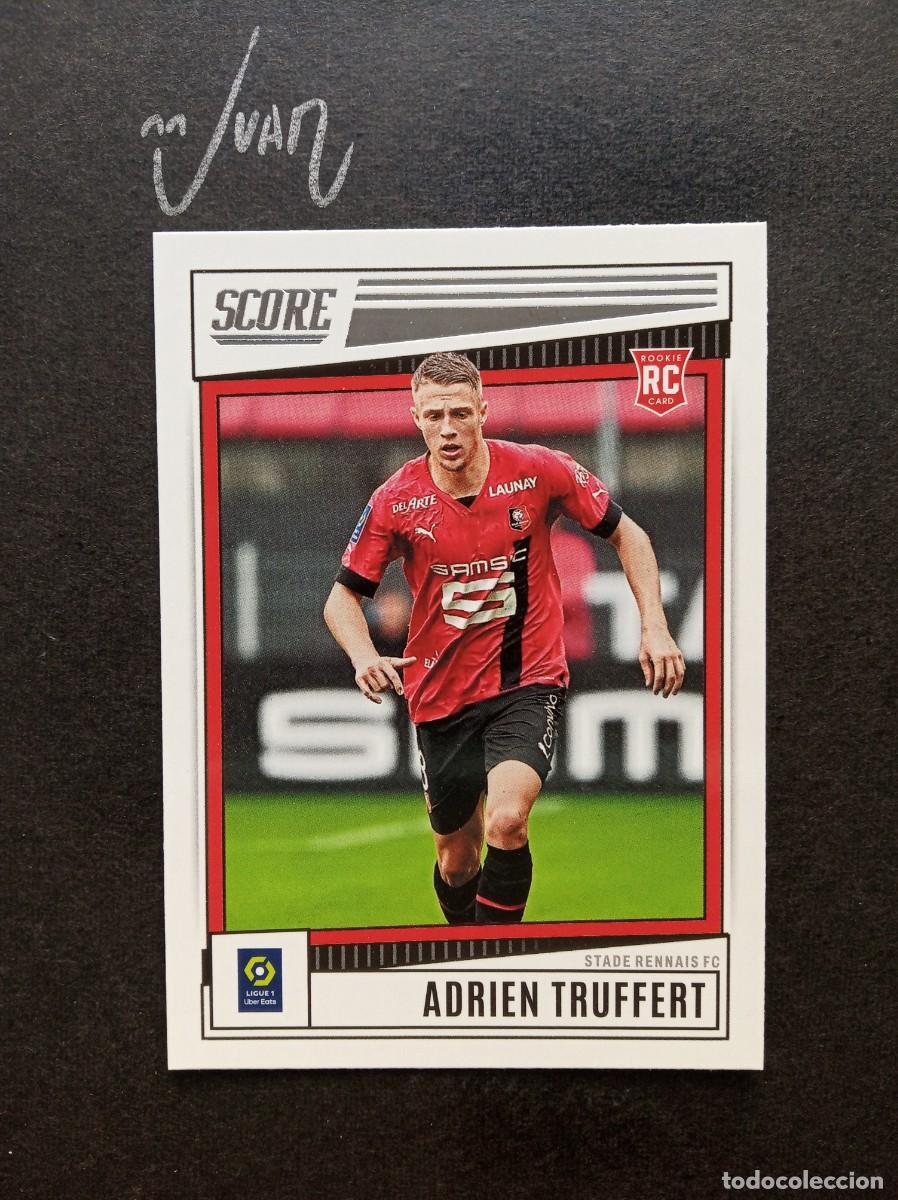 Cromos de F&uacute;tbol: N&ordm; 161 ROOKIE ADRIEN TROUFFERT STADE RENNAIS ⚽ PANINI &reg; SCORE LIGUE 1 FRANCIA 2022 2023 22 23 NUEVO