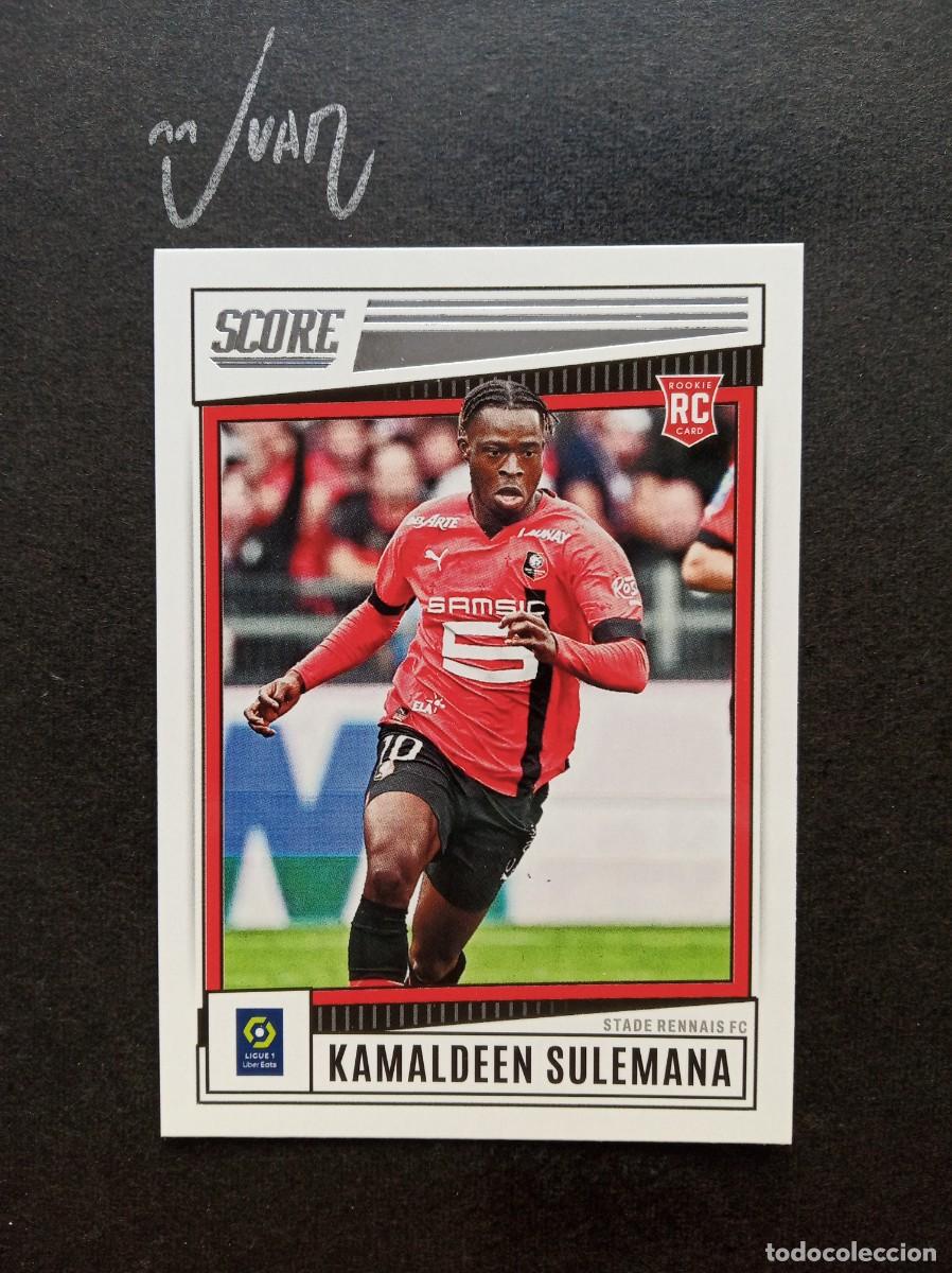 Cromos de F&uacute;tbol: N&ordm; 167 ROOKIE KAMALDEEN SULEMANA STADE RENNAIS ⚽ PANINI &reg; SCORE LIGUE 1 FRANCIA 2022 2023 22 23
