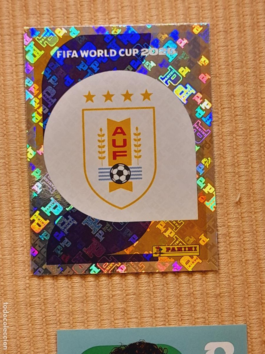 Cromos de F&uacute;tbol: CROMO URU 1 ESCUDO URUGUAY. FIFA WORLD CUP 2026 (MUNDIAL MEXICO EE.UU CANADA) STICKERS